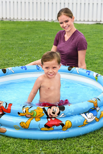 Bestway -Mickey Pool 3-Ring 122X25Cm