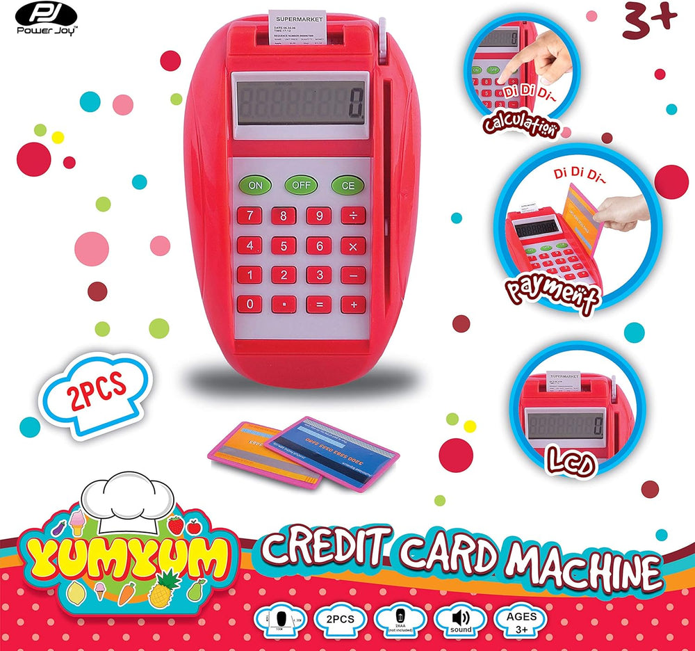 Power Joy YumYum Credit Card Machine – Kids Pretend Play