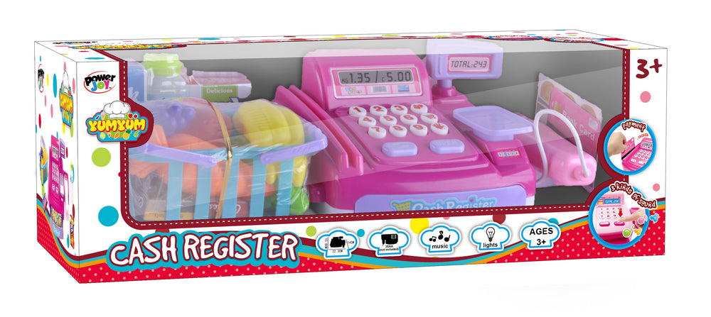Yum Yum Cash Register Mini Market-Power Joy