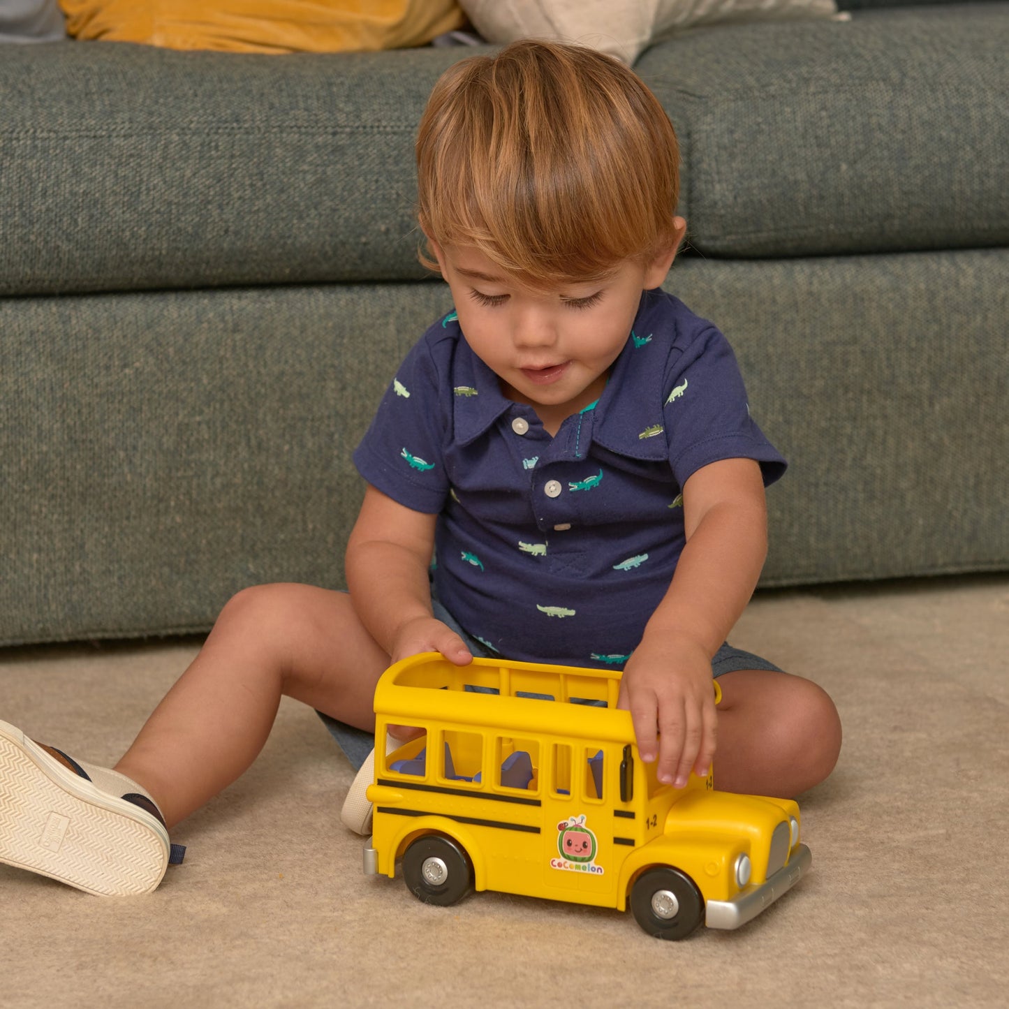 Cocomelon Vehicle School Bus Toy