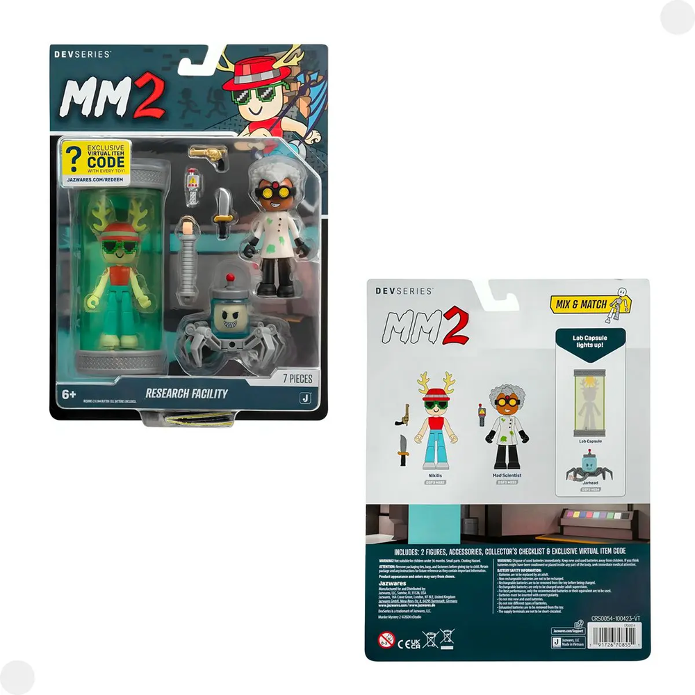 مجموعة ألعاب DevSeries Murder Mystery 2: Research Facility 