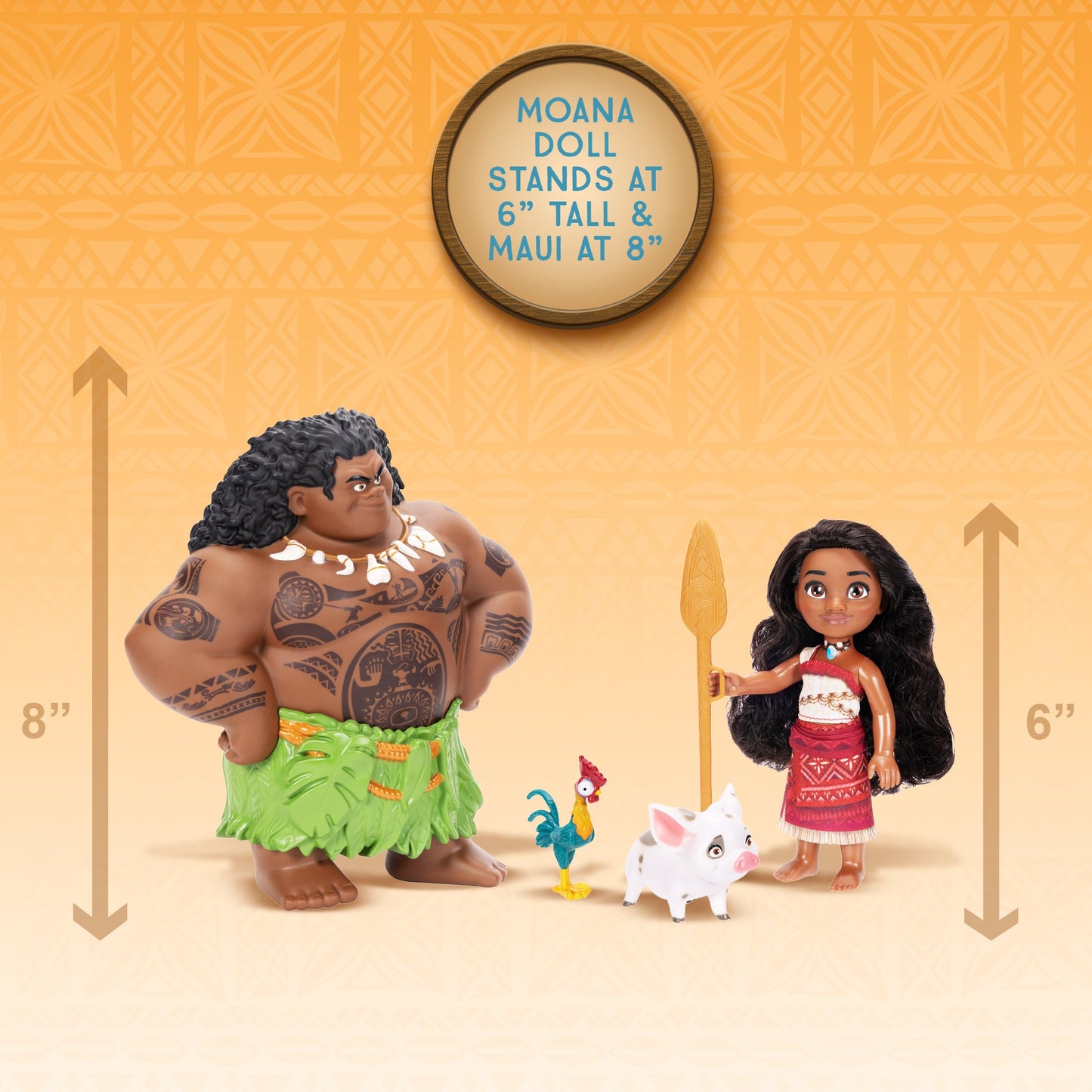 Disney -Moana and Maui Voyager Petite Gift Set