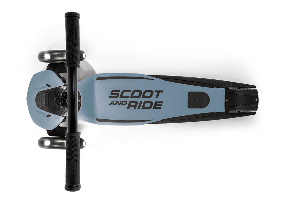 Scoot&Ride Highwaykick 5 LED Scooter - Steel