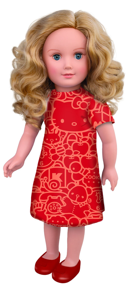 دمية هيلو كيتي ساندي من حياة جيرل - 18 بوصة 
