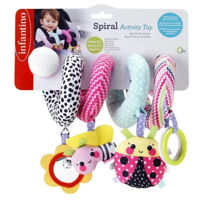 Infantino - Spiral Activity Toy - Pink