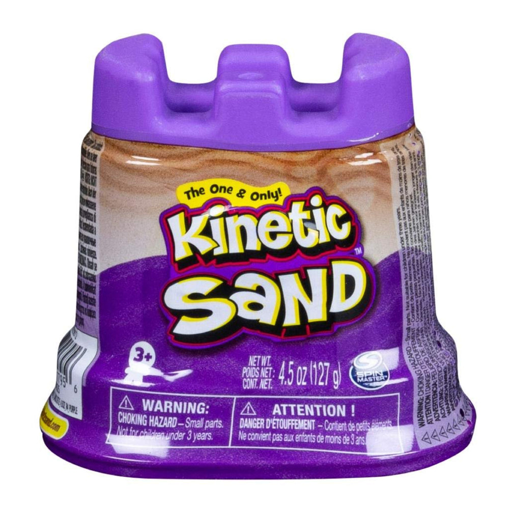 Kinetic Sand Castle Container – 4.5 oz (Single Pack)