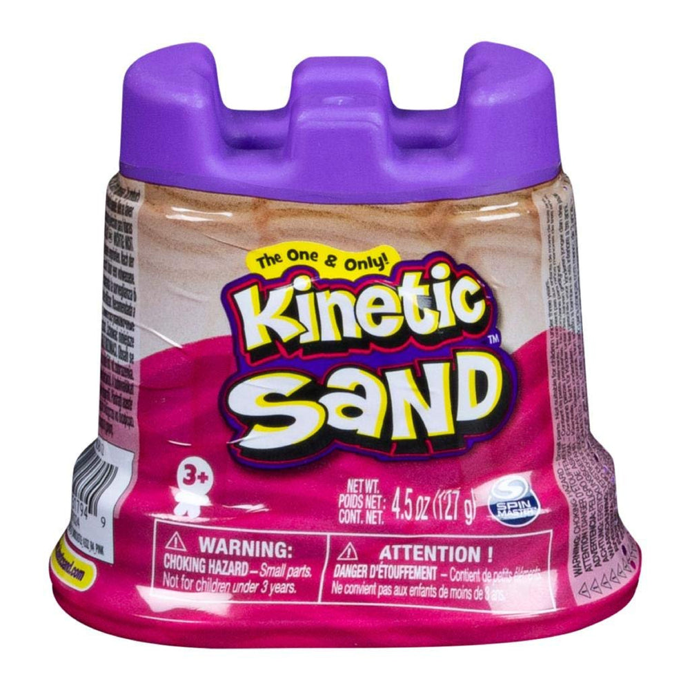 Kinetic Sand Castle Container – 4.5 oz (Single Pack)