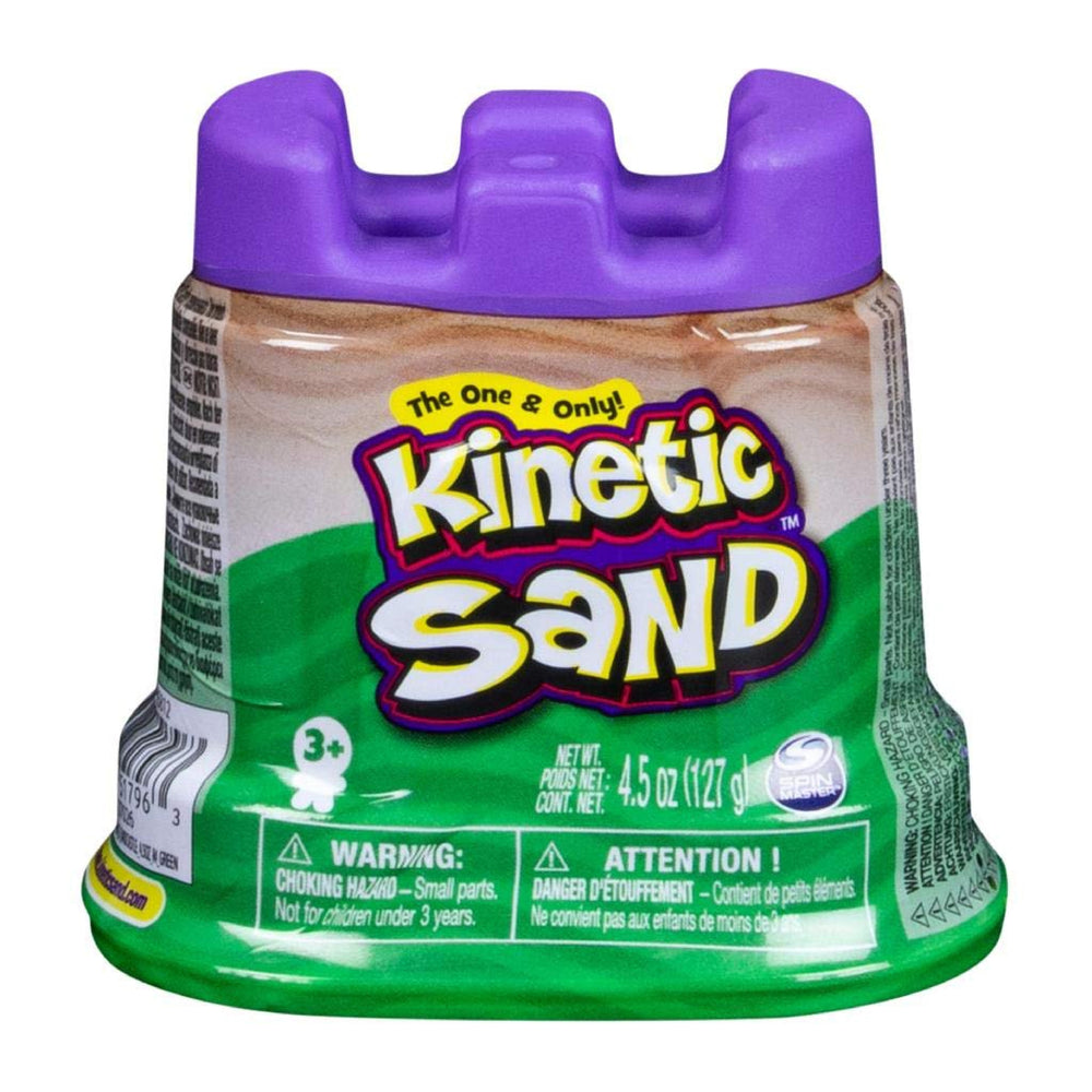 Kinetic Sand Castle Container – 4.5 oz (Single Pack)