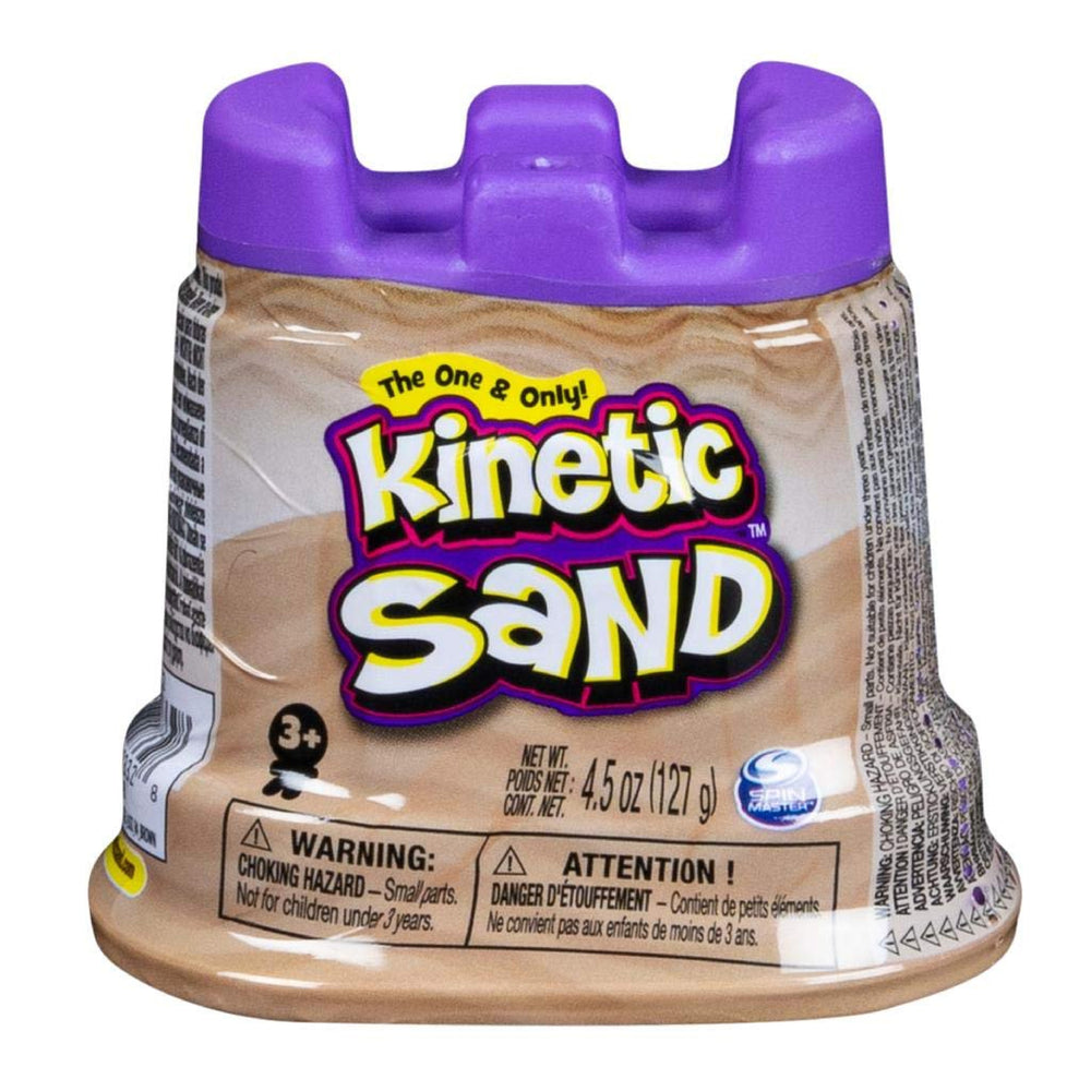 Kinetic Sand Castle Container – 4.5 oz (Single Pack)