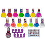 LOL Surprise Peel-Off Nail Polish Activity Set for Girls – 15 Colors