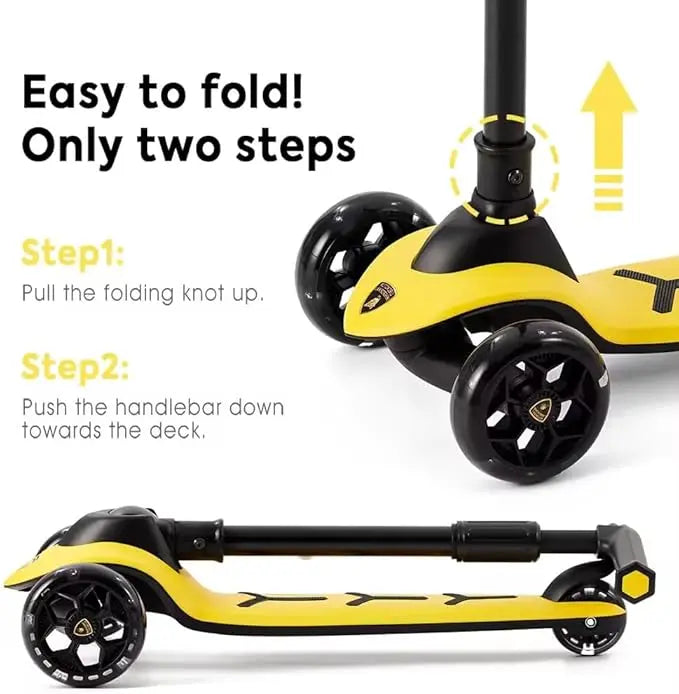 سكوتر لامبورغيني أصفر