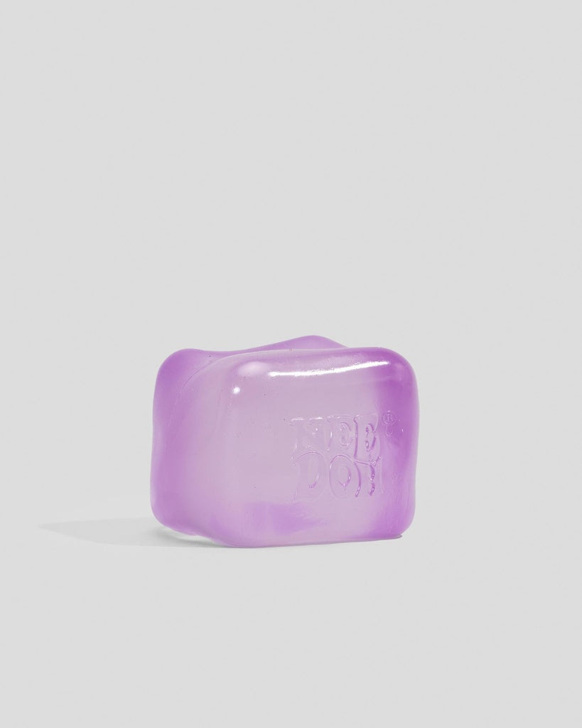 Nee Doh Nice Cube - Blue in hand