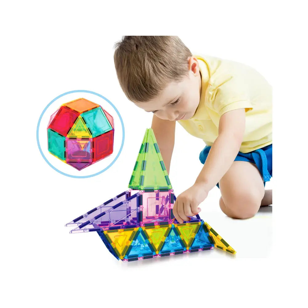 3D Magnetic Building Tiles 36 pcs – PicassoTiles