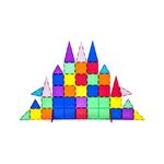 Picasso Tiles - 3D Magnetic Building Tiles - 61Pcs