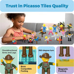 16 Character Figures Set – PicassoTiles