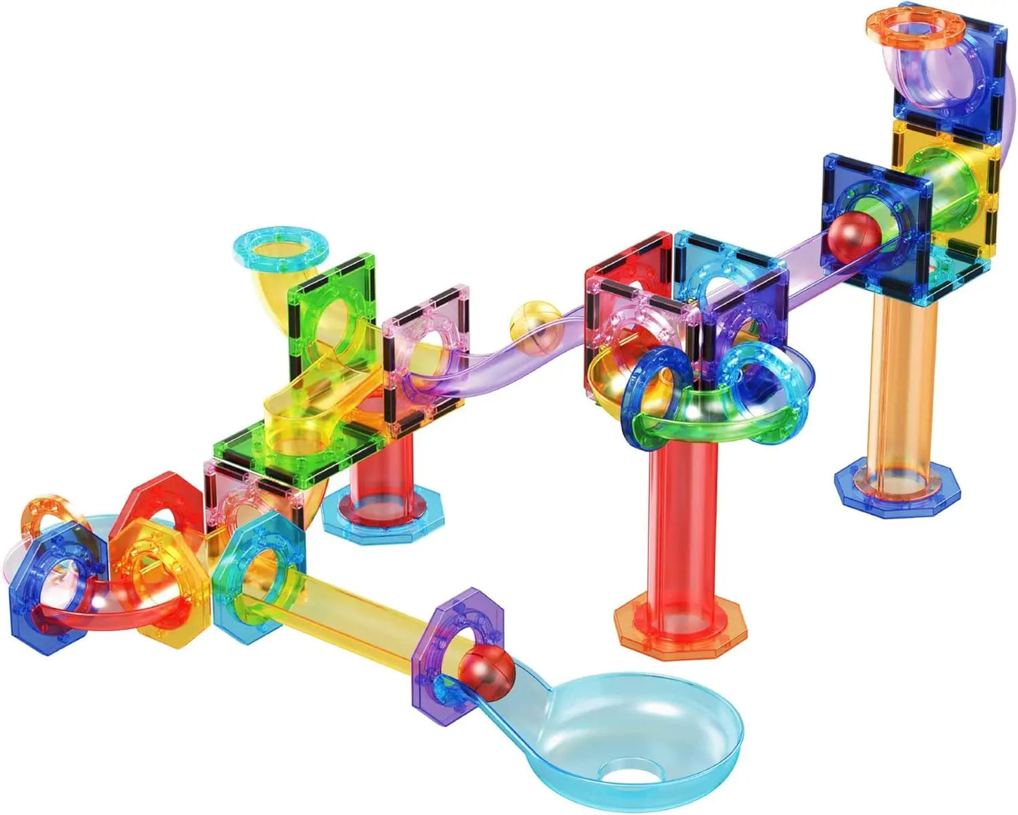 Magnetic Marble Run Set 60 pcs – PicassoTiles