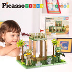 186 Piece Magnetic Military Combat Force Building Set – PicassoTiles