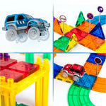 Picasso Tiles - Magnetic Race Track - 50 Pcs