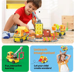 Magnetic Construction Truck Set 50 pcs – PicassoTiles