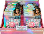 Set of 24 Adhesive Nails-WOW Generation