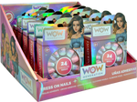 Set of 24 Adhesive Nails-WOW Generation