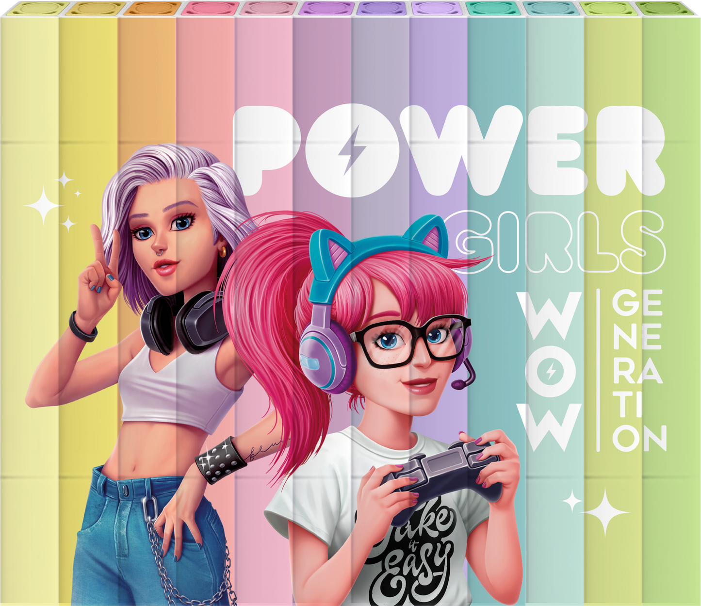 Double Ended Squared Markers-Wow Generation