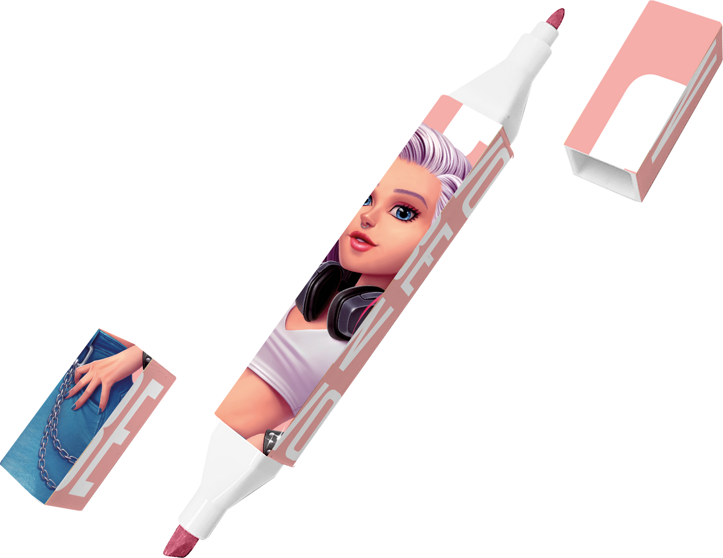 Double Ended Squared Markers-Wow Generation