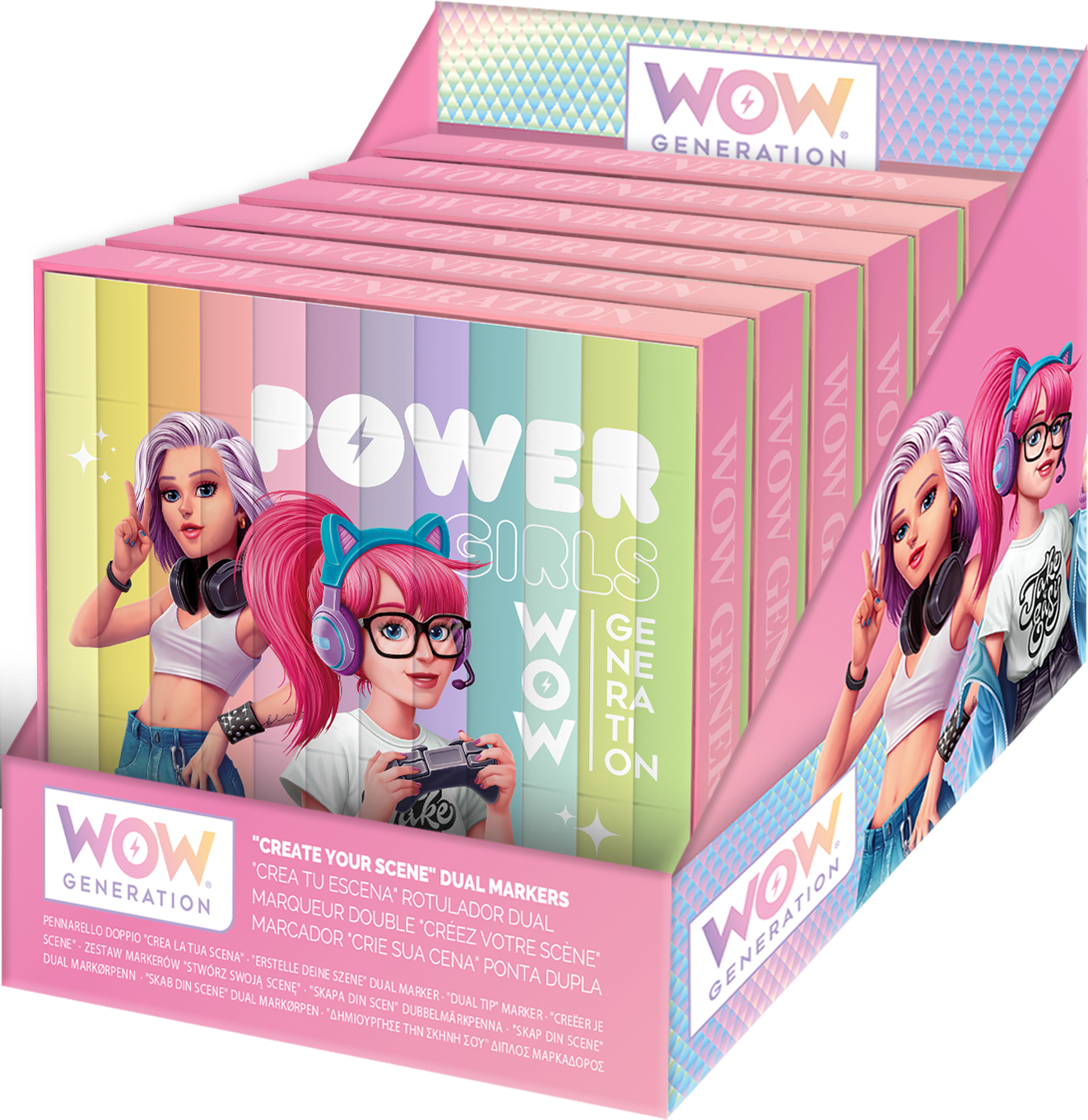 Double Ended Squared Markers-Wow Generation