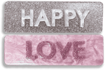 Hair Clips with Message-WOW Generation