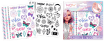 WOW Generation 50-Piece Water Transfer Tattoo Set – Colour & Black and White