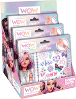 WOW Generation 50-Piece Water Transfer Tattoo Set – Colour & Black and White