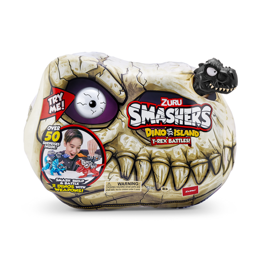 Smashers Dino Island T-Rex Battle Playset (Large) (S1)