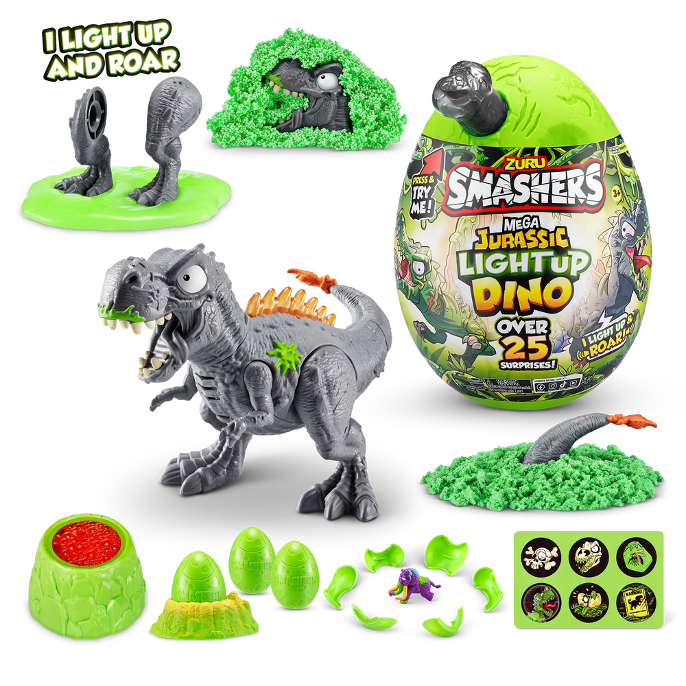 Smashers Jurassic Mega Light-Up Dino (S1)