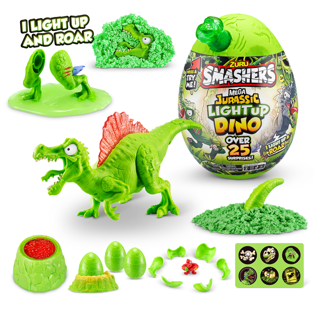 Smashers Jurassic Mega Light-Up Dino (S1)