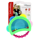 Infantino Baby's 1st Musical Tambourine - Sensory Development Toy