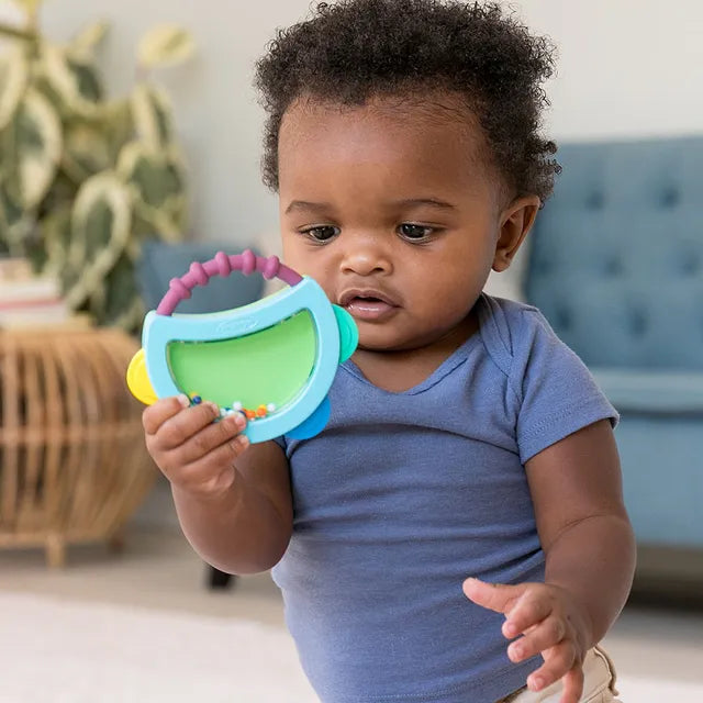 Infantino Baby's 1st Musical Tambourine - Sensory Development Toy