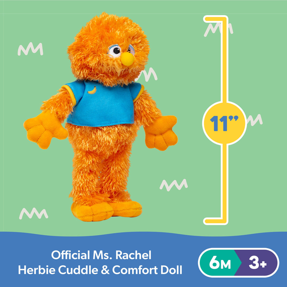Ms. Rachel Official Herbie Cuddle & Comfort Friend Doll