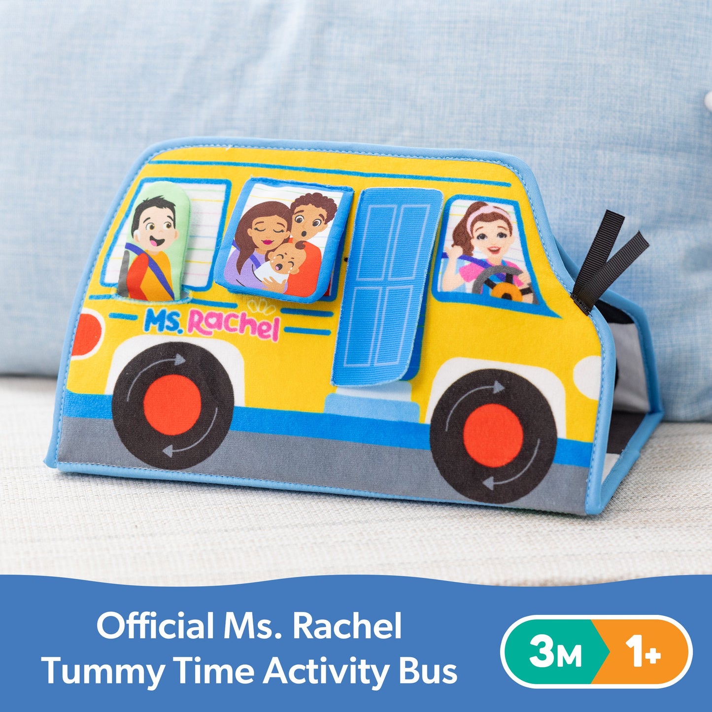 Ms. Rachel Official Tummy Time Activity Bus